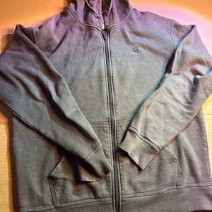 vintage champions zip up